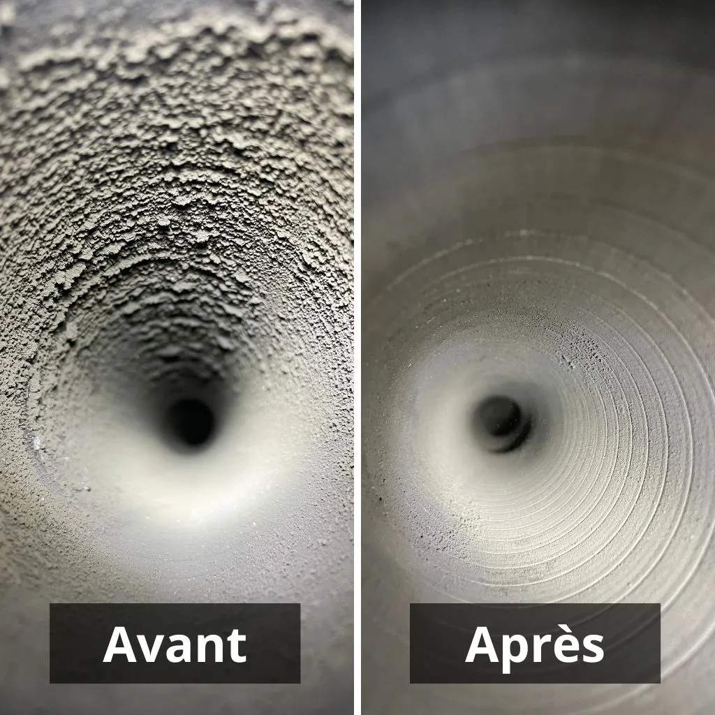 Photo ramonage avant après intervention
